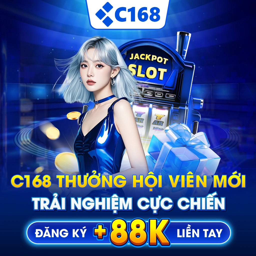 Banner mobile C168 Thưởng Hội Viên Mới Trải Nghiệm Cực Chiến - Đăng Ký Cộng 88k Liền Tay
